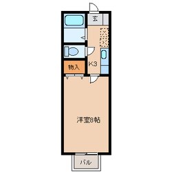 セジュール青山の物件間取画像